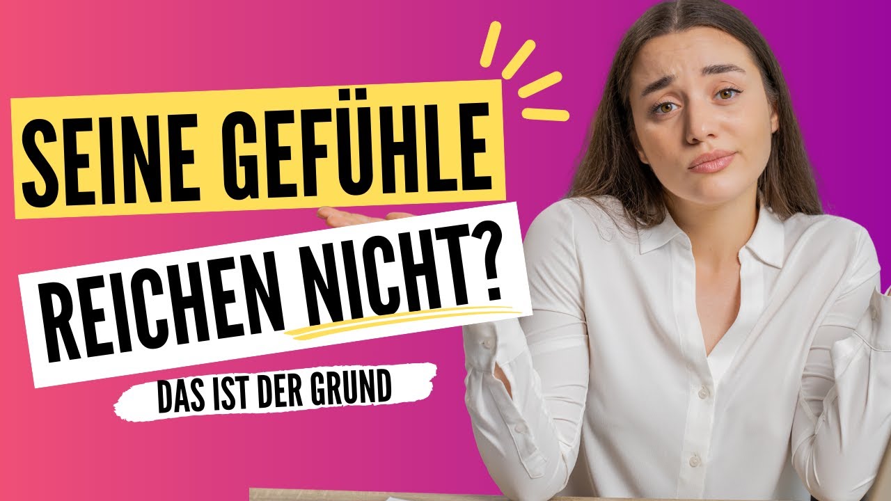 Er sagt, seine Gefühle reichen nicht – aber warum fühlt es sich wie eine Beziehung an?