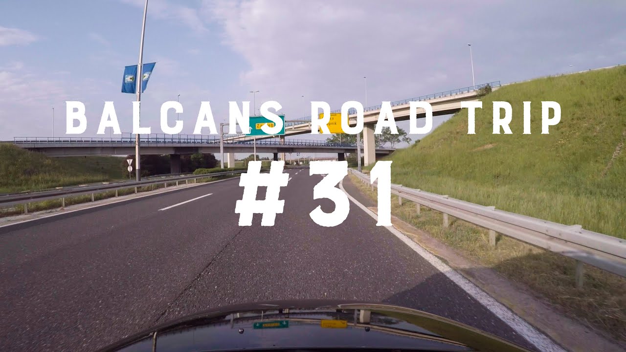 Balkans Road Trip. #31 Plitvice Lakes National Park to Zagreb [Croatia. Drivelapse]