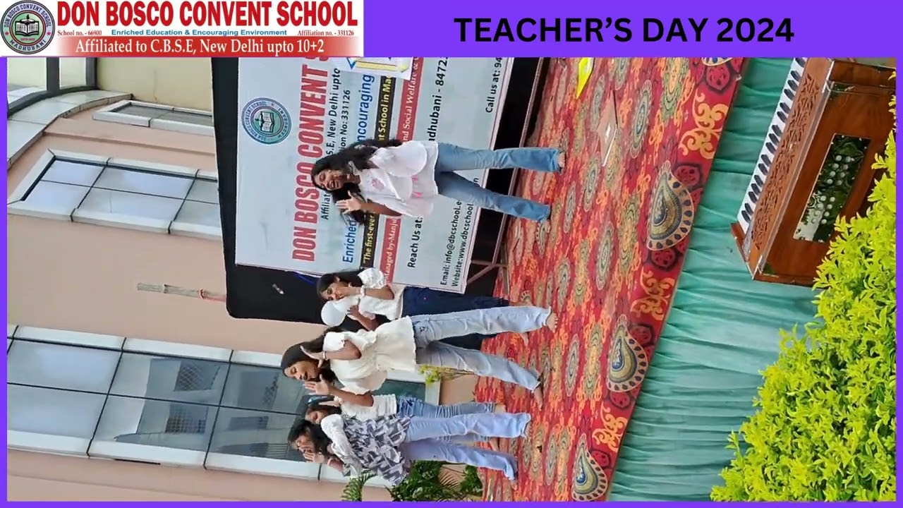 Celebrating the Heartbeat of Education: “Don Bosco Convent School Basuara Teachers Day Festivities.