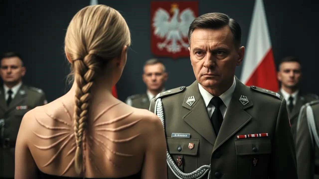 Rekruci wyśmiali jej blizny, dopóki nie ujrzeli, jak generał zamarł na ich widok.