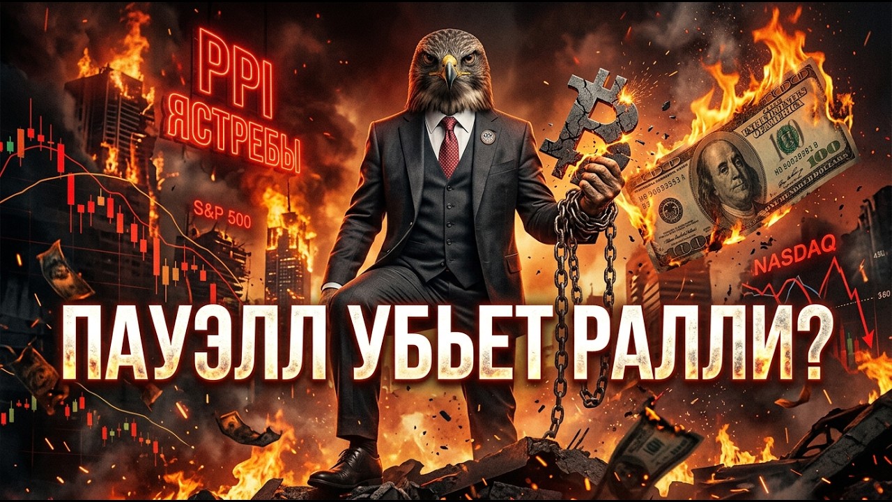 СЕГОДНЯ УДАР? : PPI + Ястребиный Пауэлл Убьют Ралли? SEC и CFTC НЕ Ценные Бумаги!
