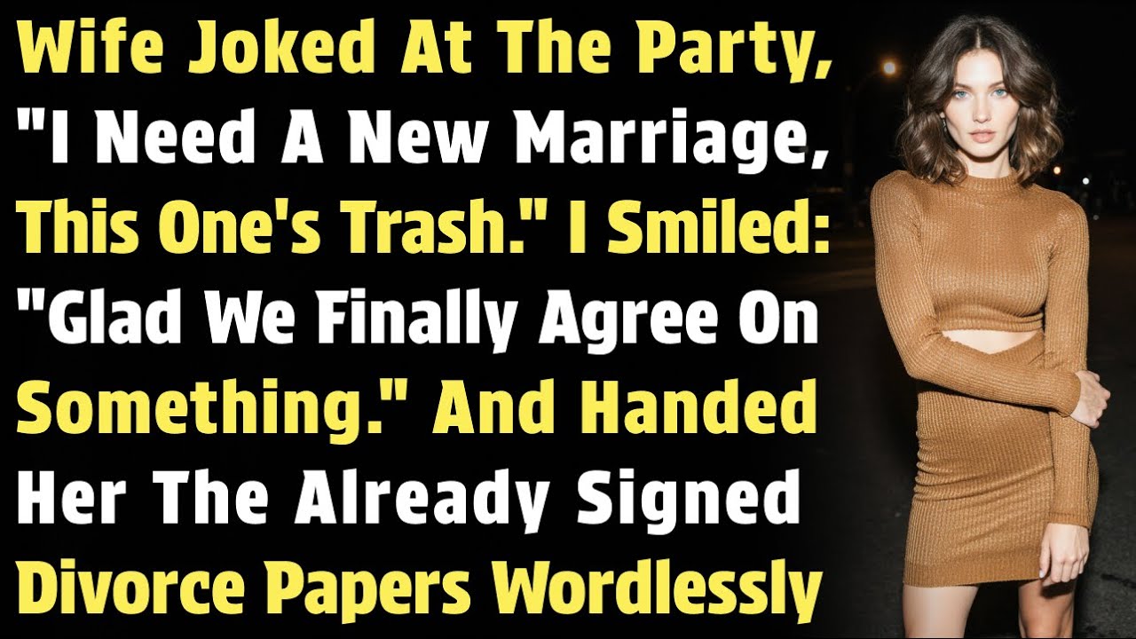 Wife Joked At The Party, 