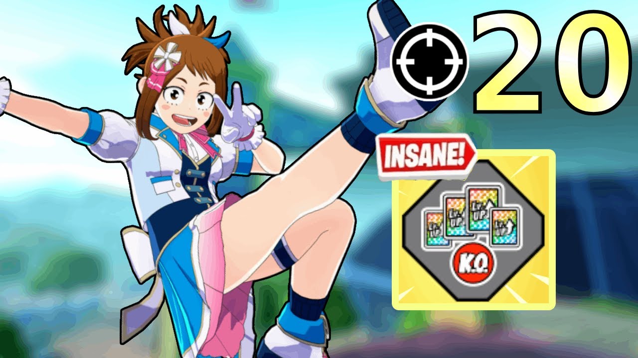 High Kill Card Dupe Yellow Ochaco Ranked Gameplay My Hero Ultra Rumble | MHUR