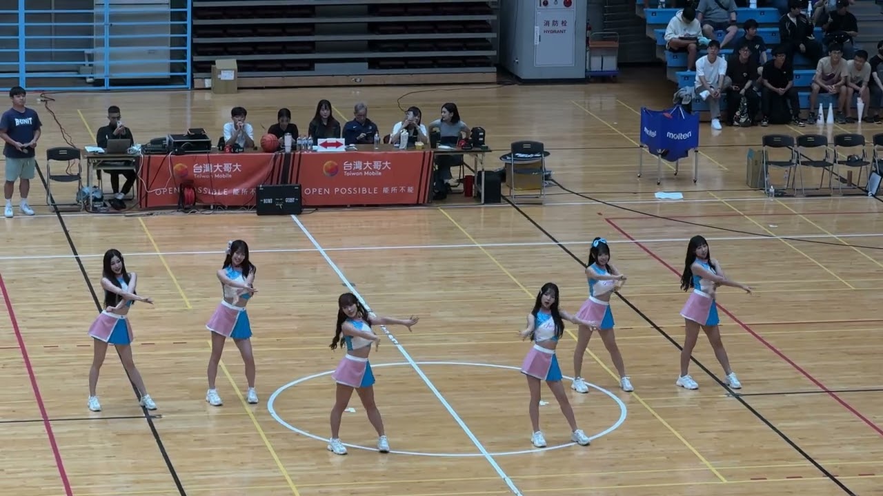 Fubon Angels 台大籃球賽前表演 王心凌「Woosa Woosa」 20251030