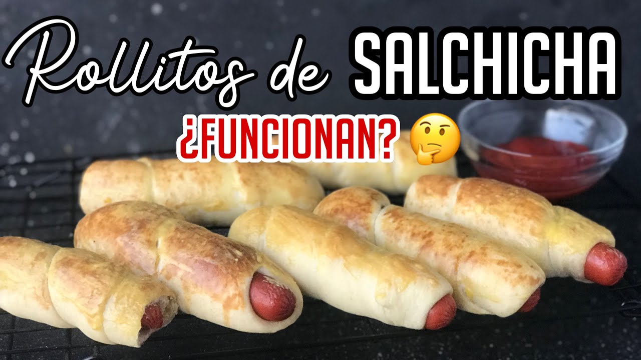 Como hacer ROLLITOS de SALCHICHA desde CERO! 😱 ¿FUNCIONAN?🤔 | DULCES ANTOJOS