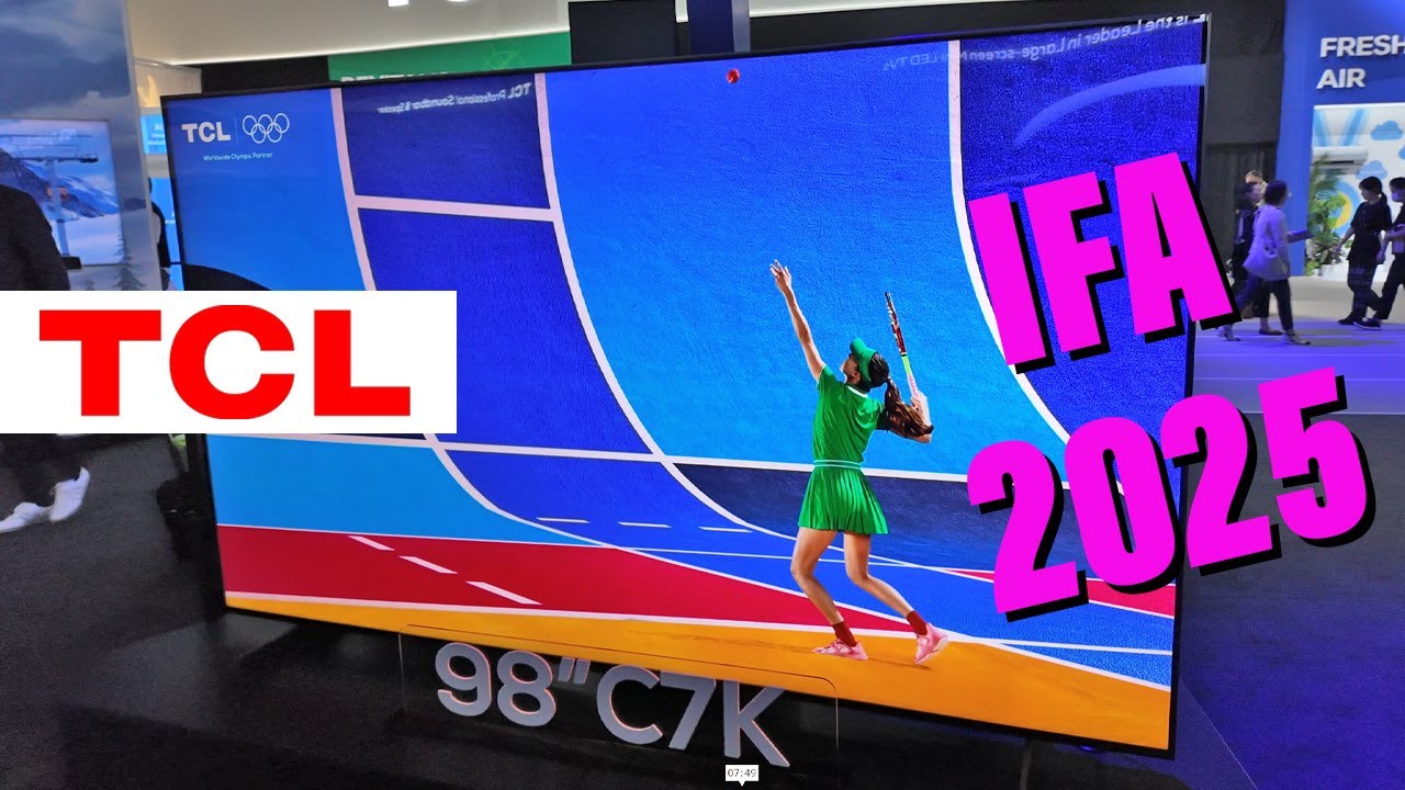 TCL @ IFA 2025: 4K Mini-LED-TVs, RGB Micro LED, Bang & Olufen, Dolby Vision 2 uvm.