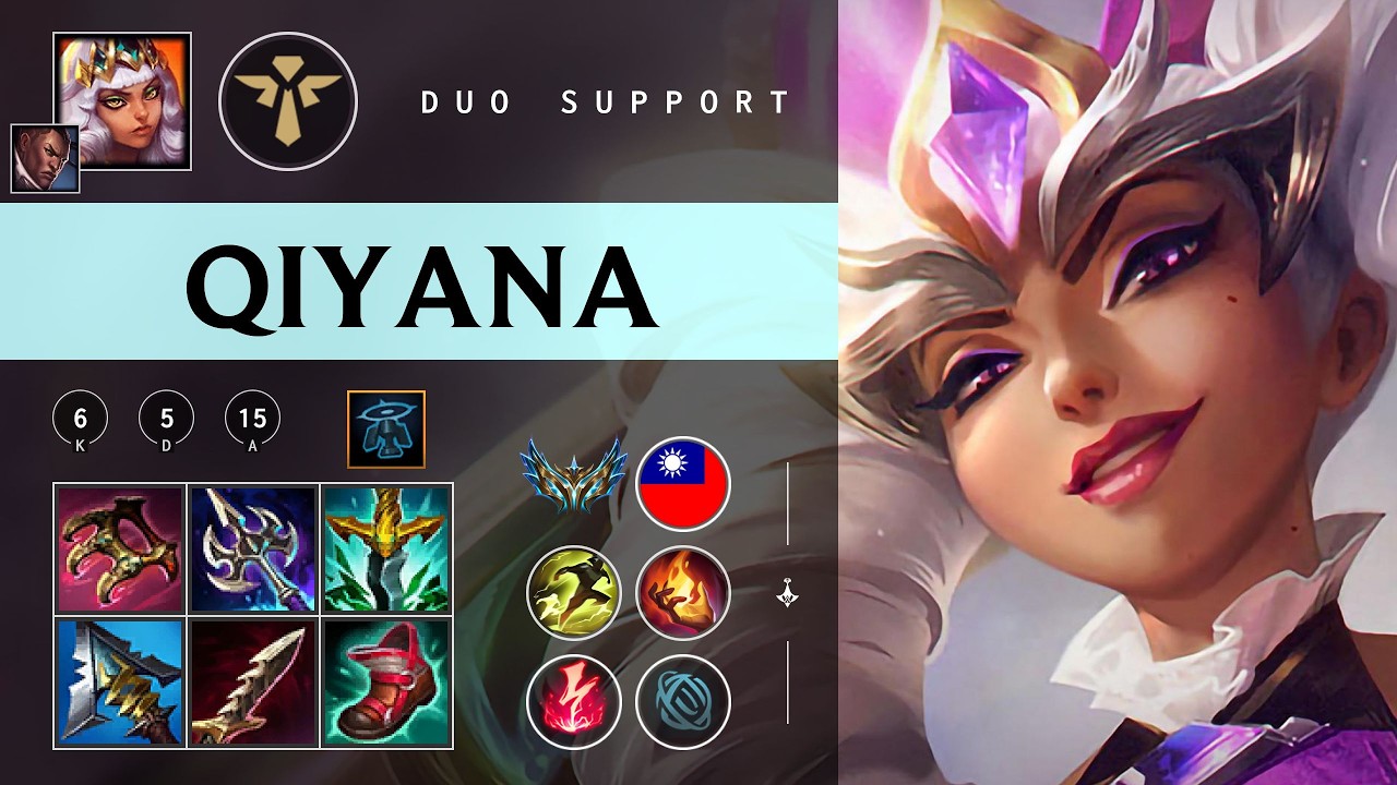 Qiyana Support vs Braum - TW Challenger Patch 26.03