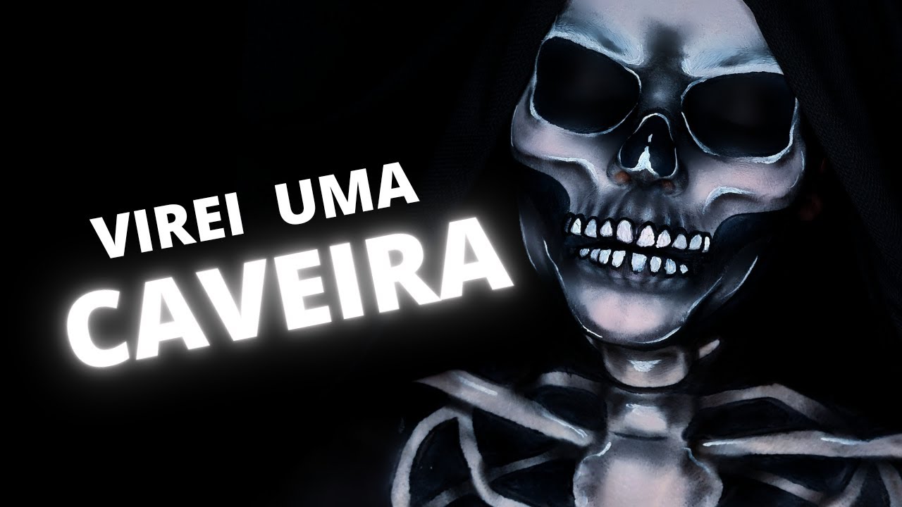 MAQUIAGEM CAVEIRA | Maquiagem Artística PASSO a PASSO