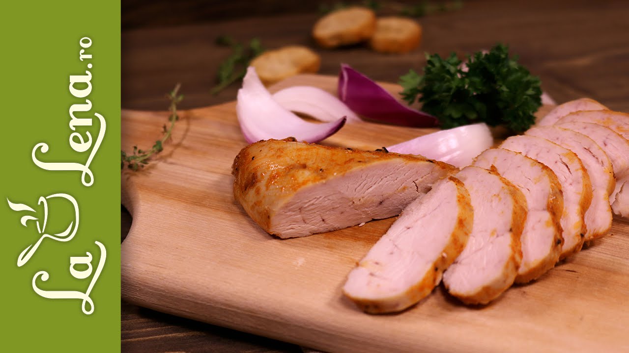 Pastrama din piept de pui