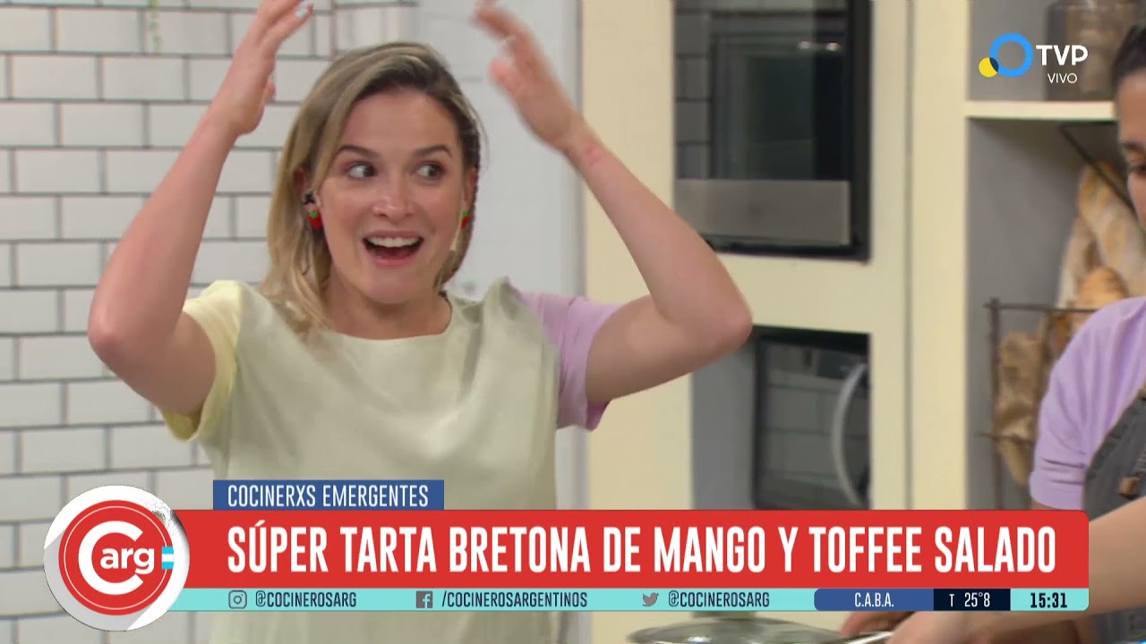 Cómo preparar una MASA BRETONA en esta tarta de mango y toffee salado espectacular