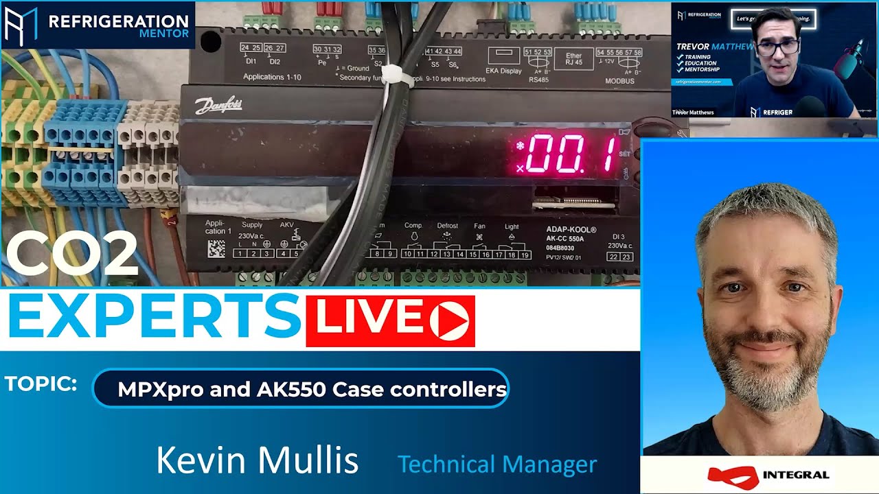 Troubleshooting Danfoss AK500 & Carel MXPro CO2 Case Controllers with Kevin Mullis