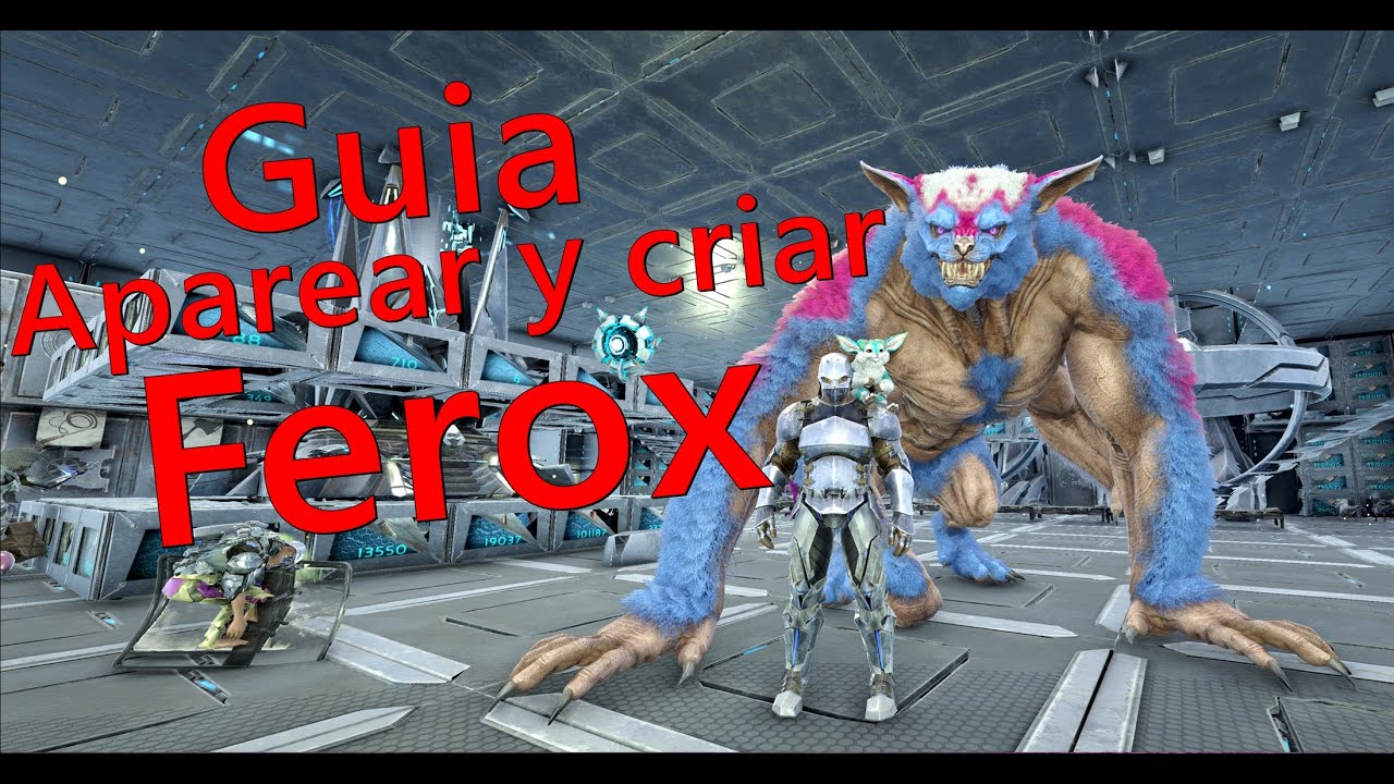 Guia Aparear y Criar Ferox  | UNLUCKY | Ark Official PvP