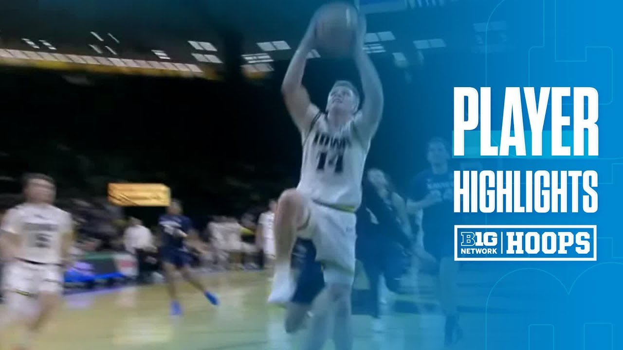 Bennett Stirtz Highlights vs. Xavier | Iowa Basketball | 11/14/2025