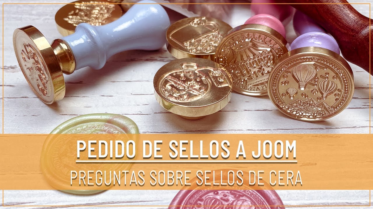 SEALING WAX | Pedido a JOOM | Nuevos SELLOS DE CERA y  PREGUNTAS FRECUENTES sobre SELLADO