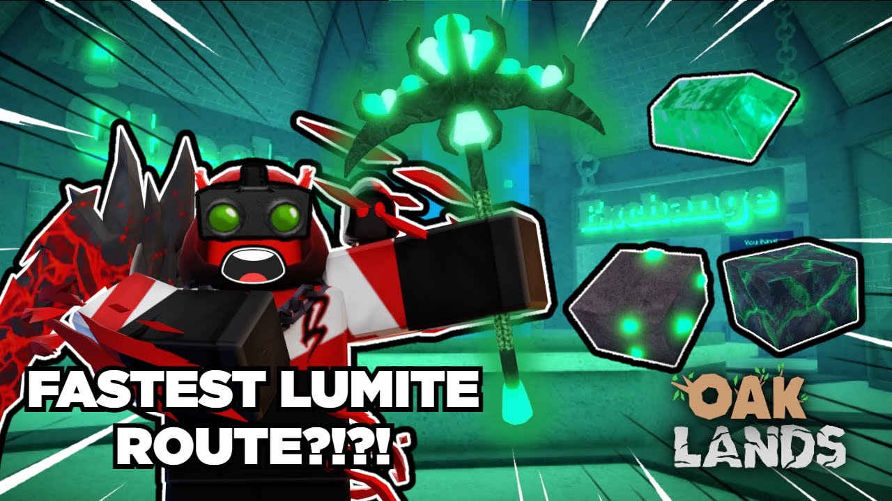 Самый быстрый способ получить LUMITE в Оклендсе! | Roblox