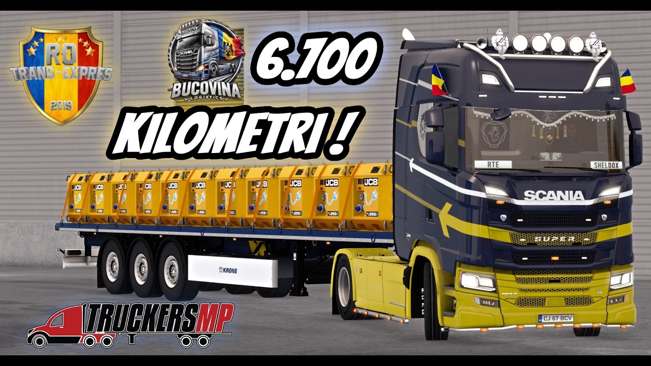 🚚6768 KM LIVE – Provocarea imposibilă! ETS2 ⁉️[RO] Trans Express Hub 🛣  #truckersmp #ets2