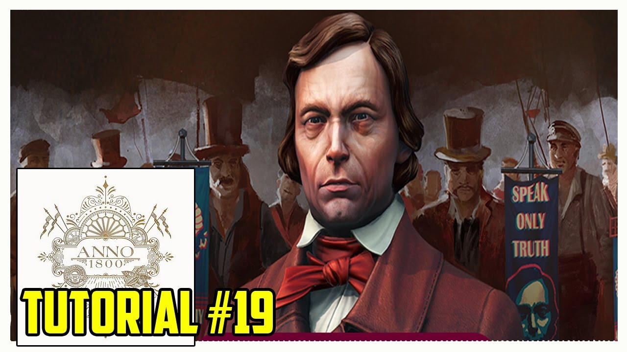 Anno 1800 Sindicatos el edifico que usa influencia mas eficaz