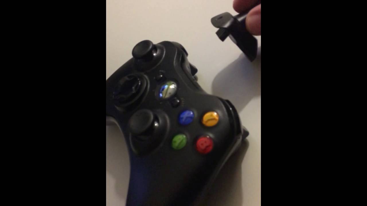 How to Connect xbox 360 controller to pc with play & charge kit