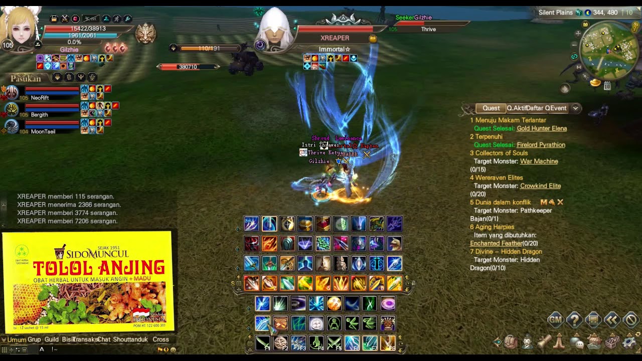 R8 G3 SEEKER VS R9 G3 PSYCHIC , Perfect World Indonesia Server ApiTanahAir