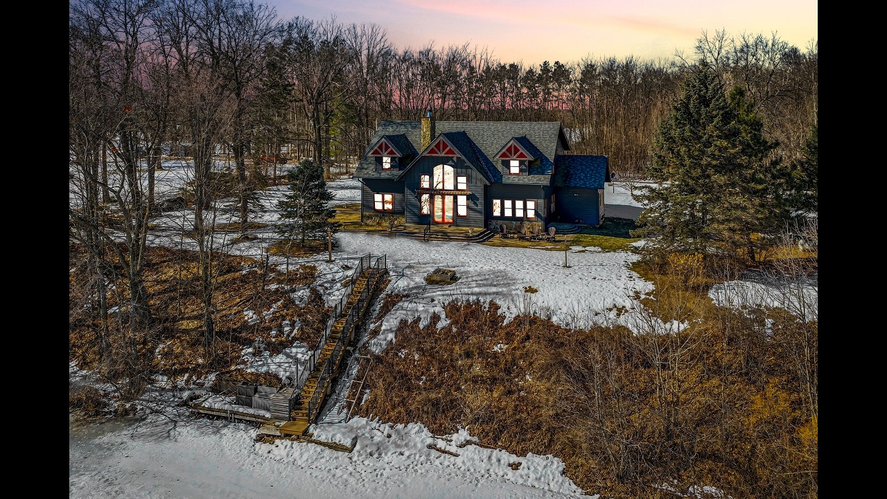 Red Cedar Lake Home for Sale | Birchwood, Wisconsin | 2709 27 3/8 St | Donnie Marker