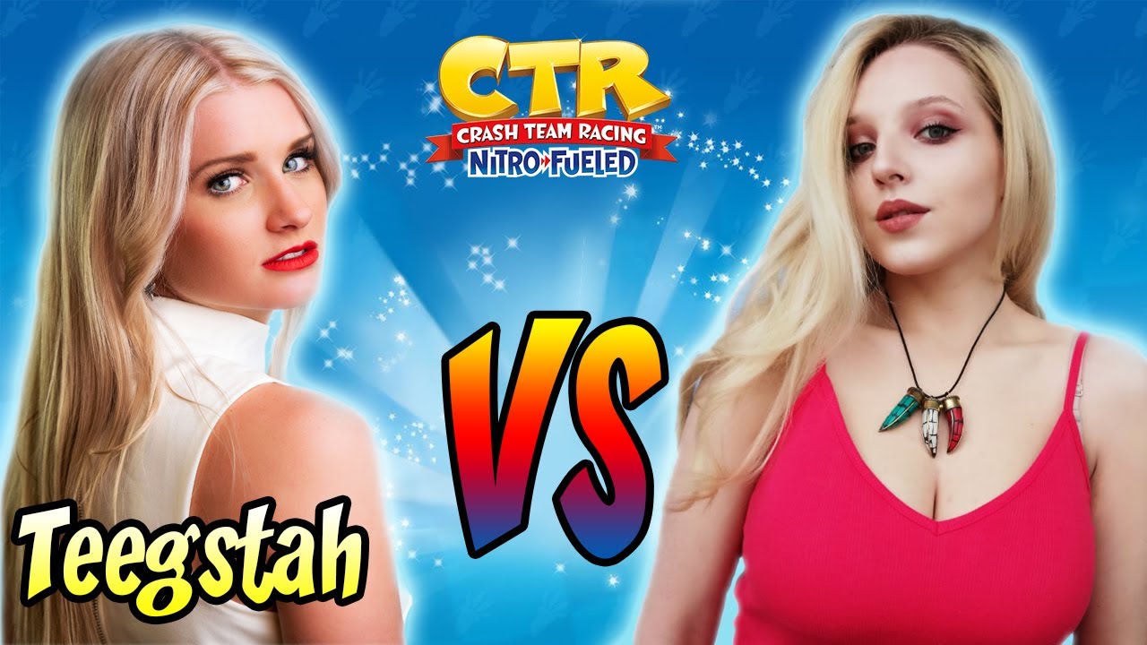 Crash Team Racing Nitro-Fueled ♥ Mary Gaillard vs. Teegstah