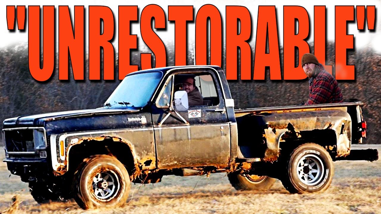 ВОЗРОЖДЕНИЕ РЖАВОГО, но РЕДКОГО спортивного грузовика Chevy K10 1976 года!