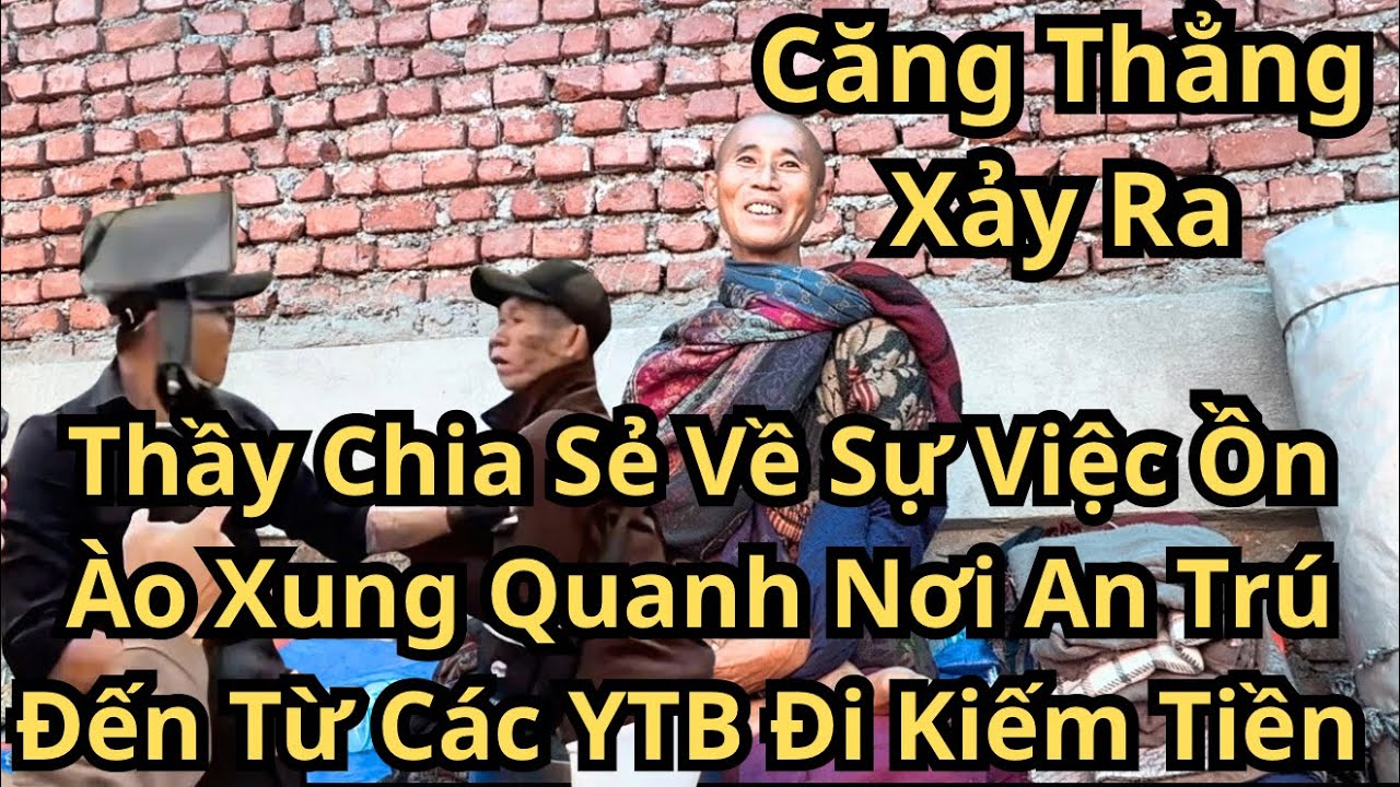 Thầy chia sẻ về sự việc gây ồn ào mấy ngày qua. 