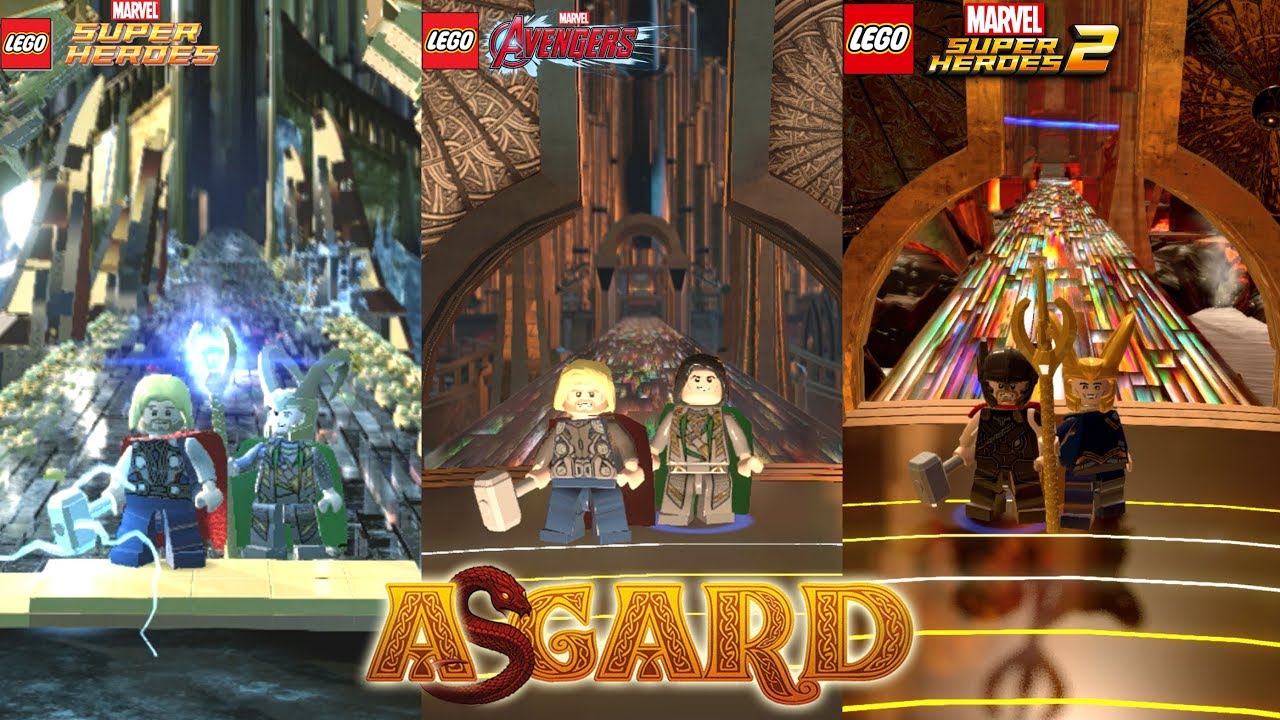 Асгард Эволюция - в Lego Marvel Видеоигры