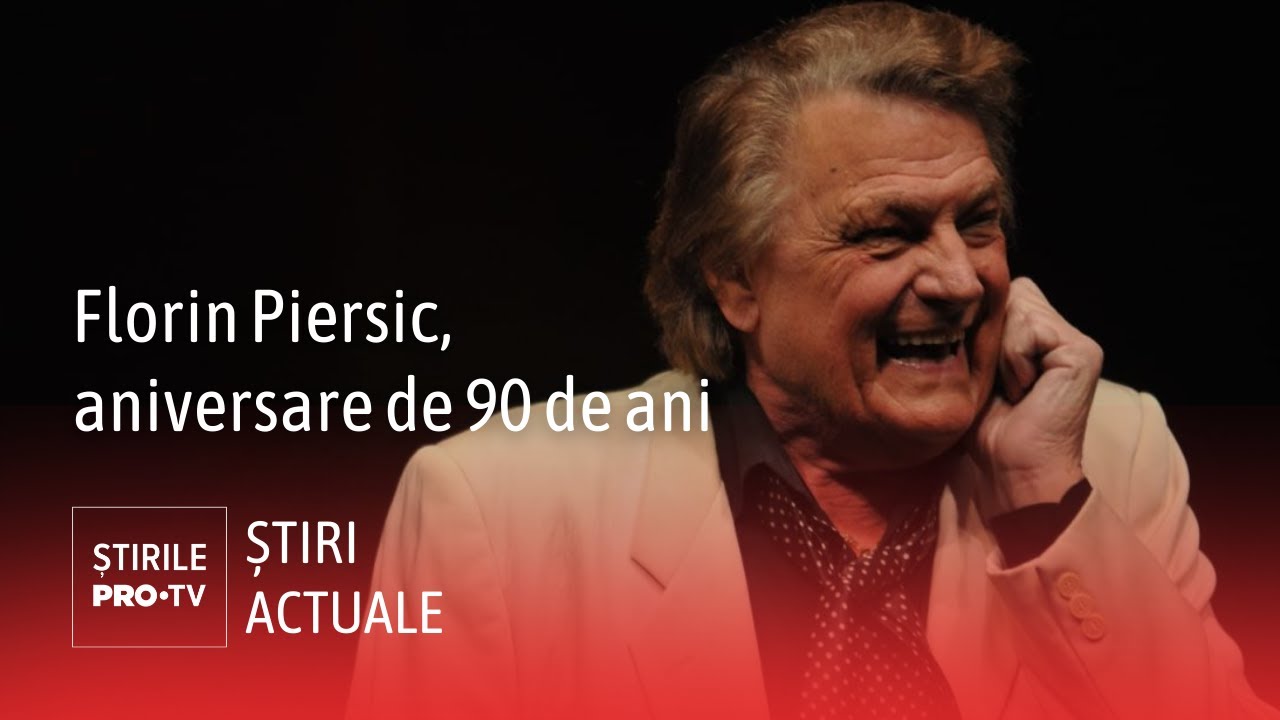 Florin Piersic a surprins audiența la spectacolul aniversar de 90 de ani
