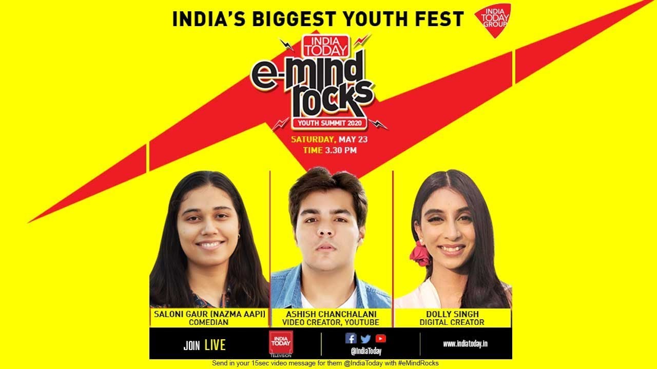 India Today e-Mind Rocks: Conversation with Dolly Singh, Ashish Chanchalani and Saloni Gaur