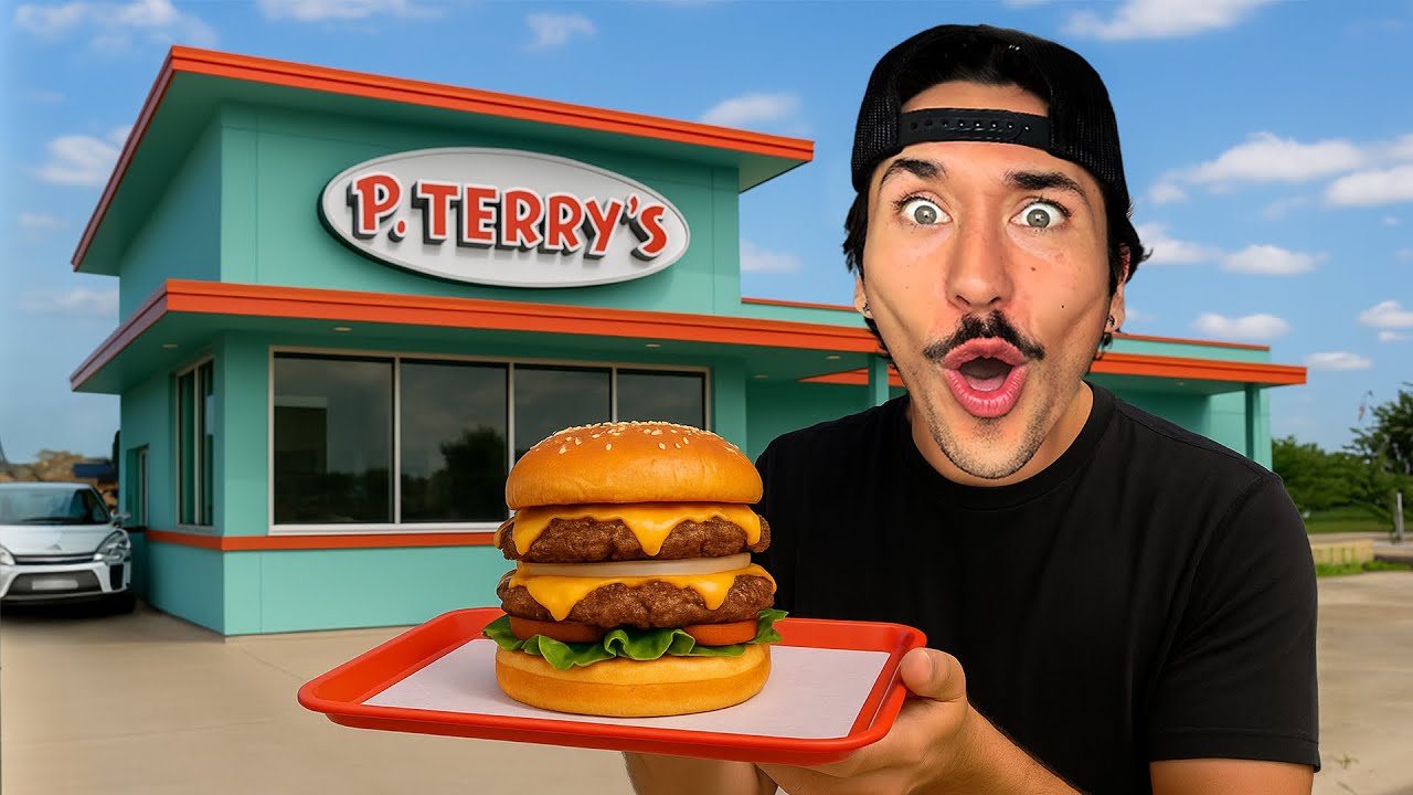 Eating at Fast Food Restaurants I've Never Heard Of For 24 Hours (Texas)