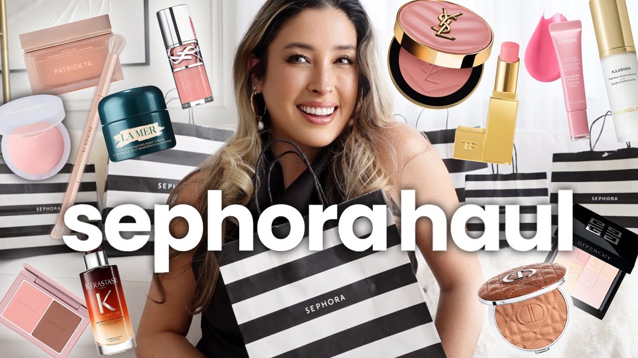 SEPHORA SALE HAUL : Come Shopping with Me and Let's Unbox all my SEPHORA Orders