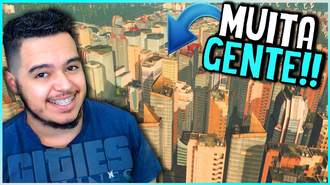 A CIDADE ESTÁ CRESCENDO!! Residência de Alta DENSIDADE - Cities: Skylines #26 PS4