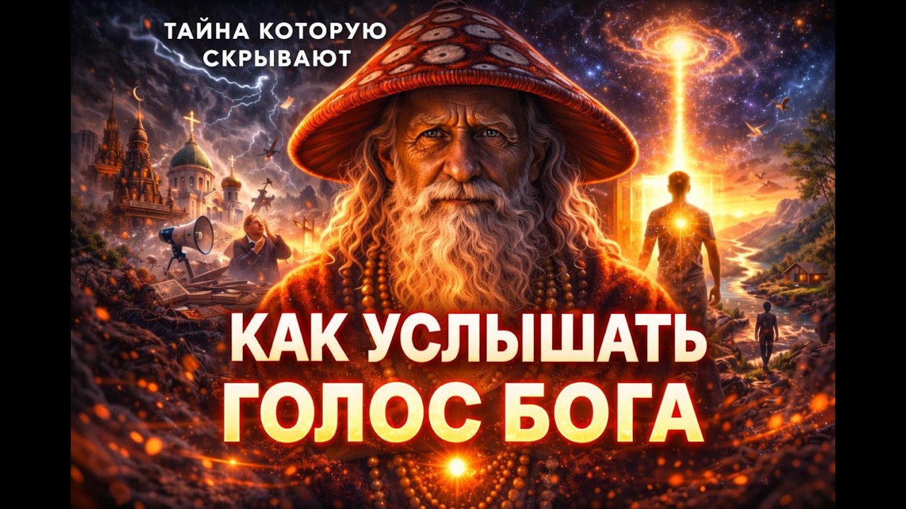 СЕКРЕТ КОТОРЫЙ СКРЫВАЕТ РЕЛИГИЯ: Как услышать голос Бога