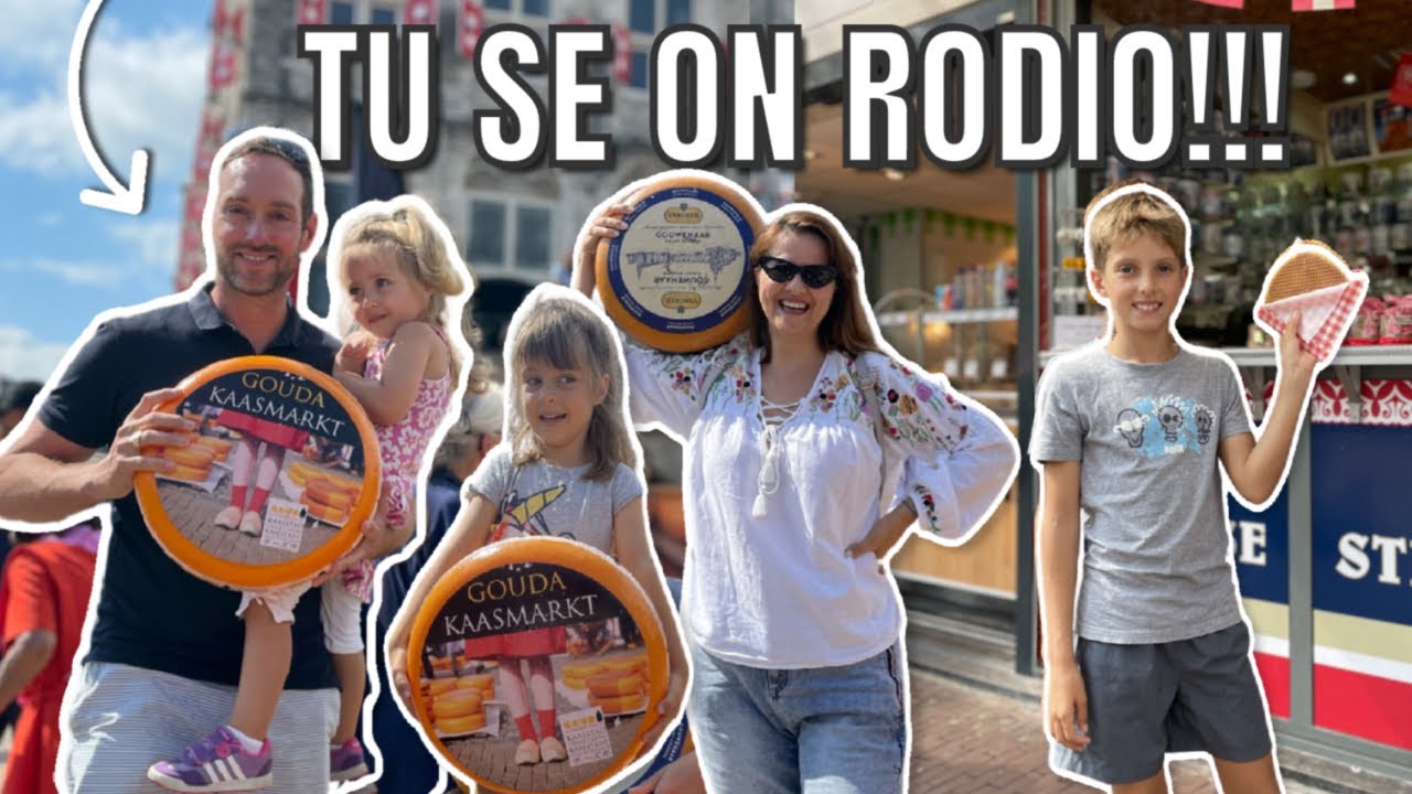 GOUDA - TU SE RODIO MOJ MUŽ | VLOG | mama 4 djece |