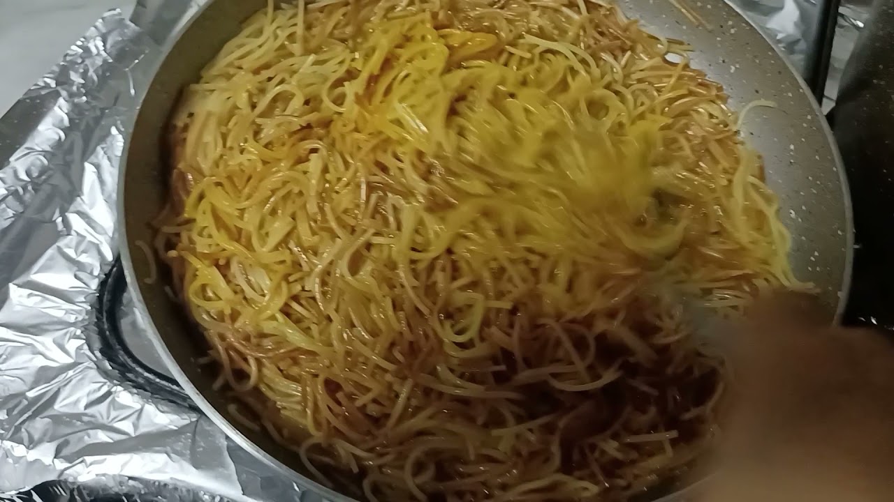 Cooking SHARIYA in Arabic...(sweet)