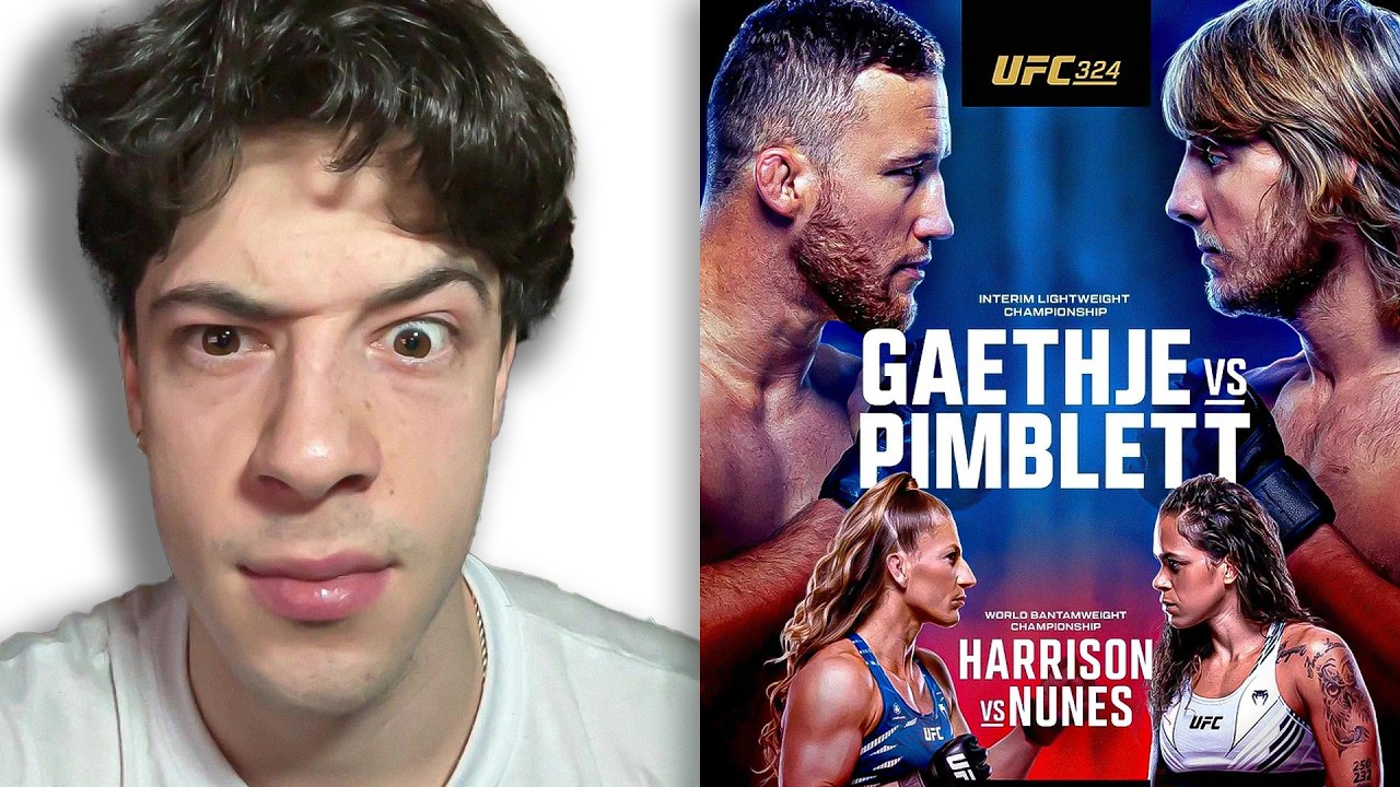 Самый точный прогнозист возвращается на UFC 324: бой Пэдди Пимблетт против Джастина Гейтджи.