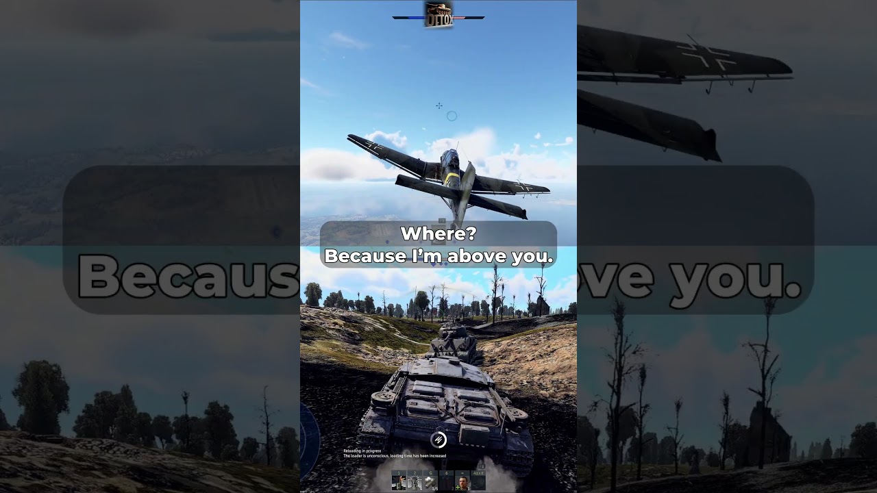 Providing Close Air Support #warthunder #warthundergameplay #gaming