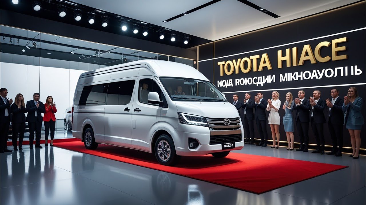Новый Toyota Hiace 2027 🚐 Роскошный Микроавтобус Будущего | Полный Обзор, Салон, Двигатель