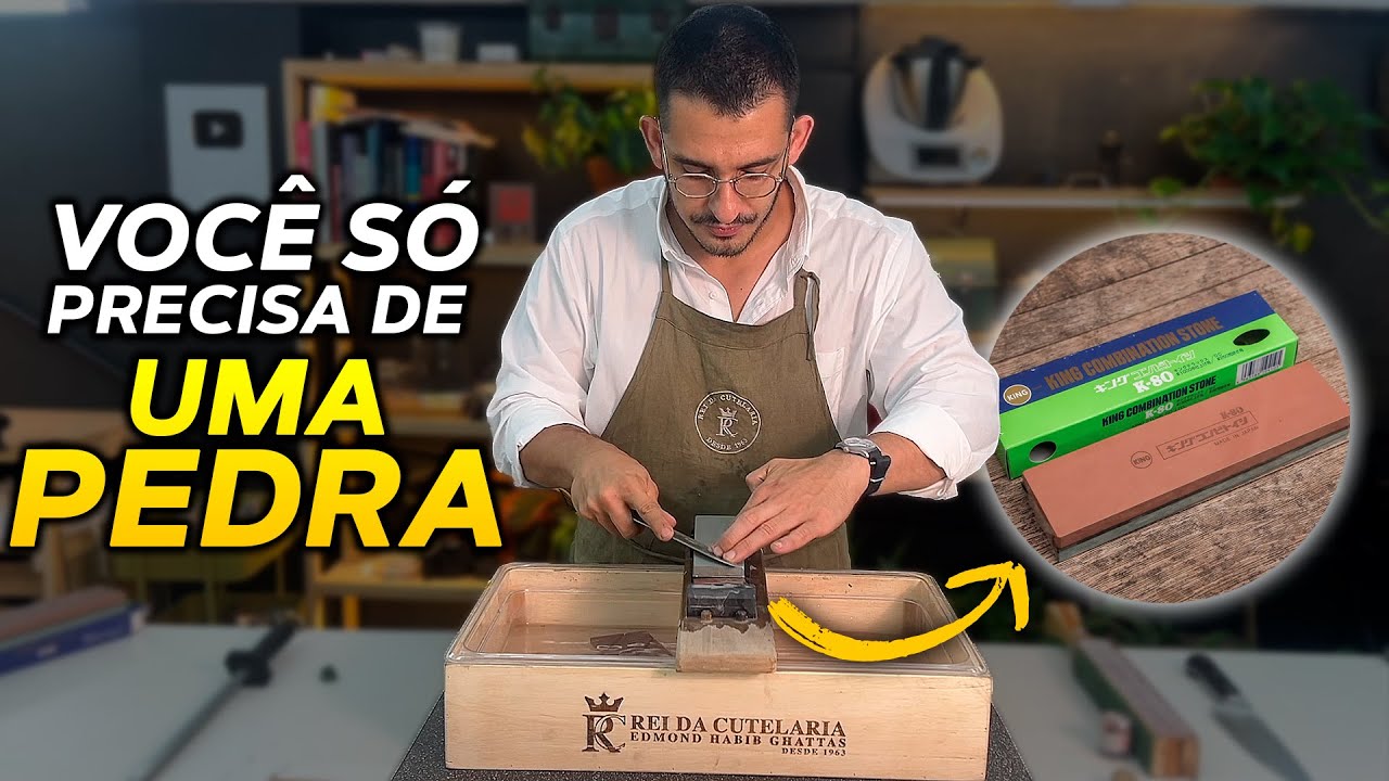 REVIEW PEDRA DE AFIAR JAPONESA: KING #250/1000