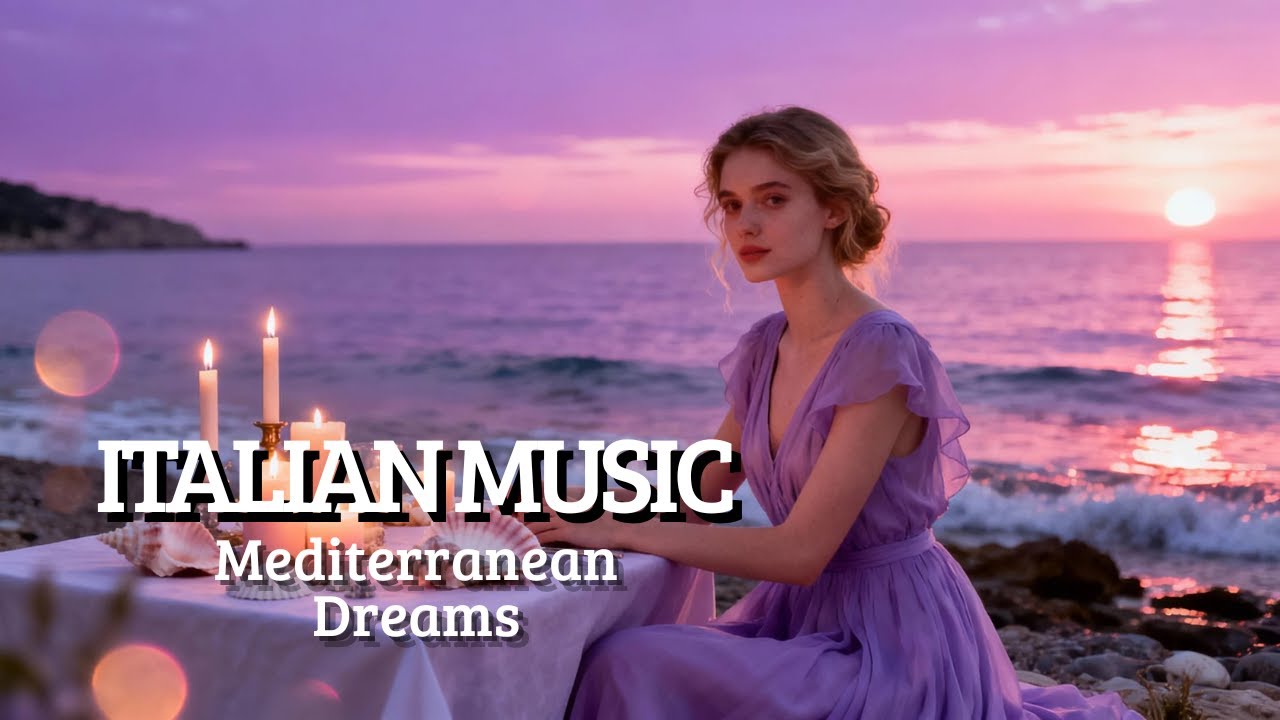 Italy Relaxing Instrumental 🎶 Soothing Italy Music for Sleep Study Cinque Terre Sea