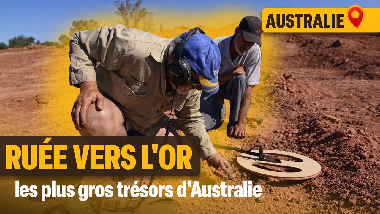 Australie : ces chercheurs d'or touchent le JACKPOT