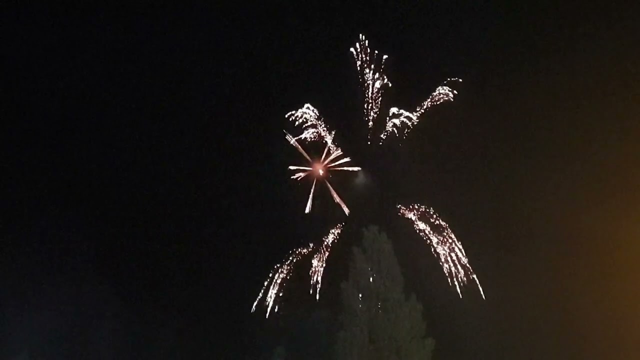 500. Eislebener Wiesenmarkt Abschlussfeuerwerk am 19.09.2022