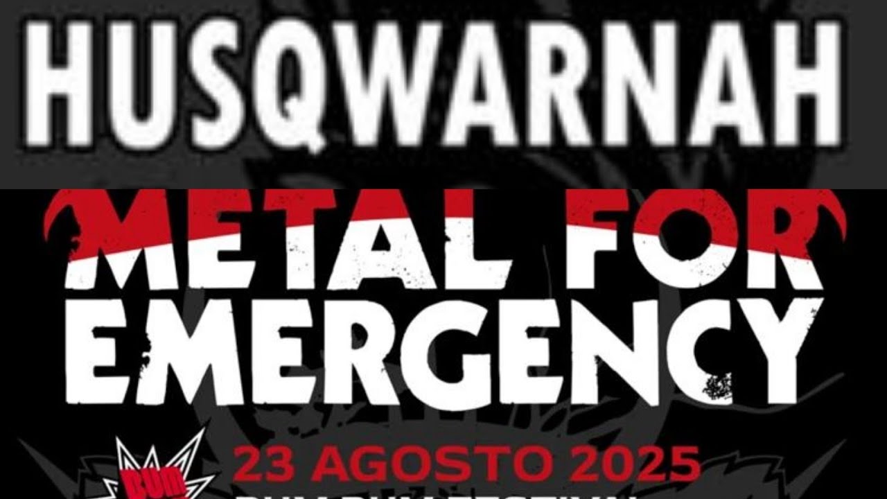 Husqwarnah - Metal For Emergency, Trescore Balneario, BG, 23 aug 2025 SHOW LIVE CONCERT