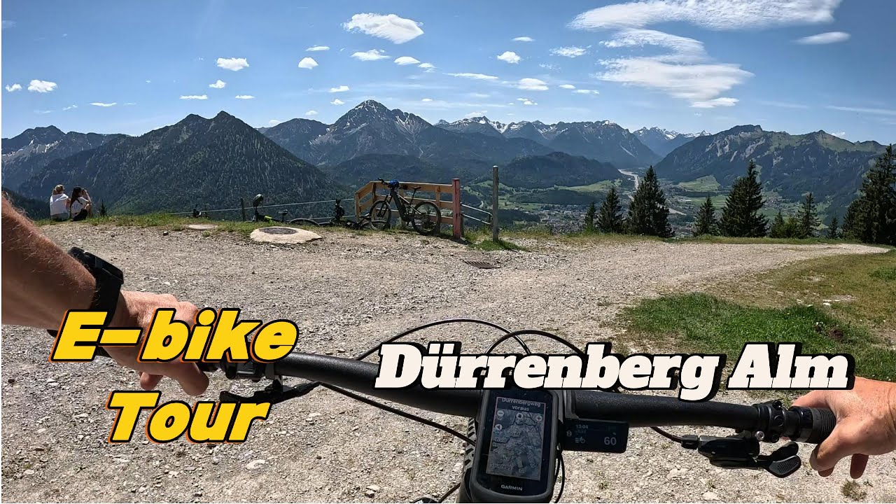 E-bike Tour vom Heiterwangersee (Tirol) zur Dürrenberg Alm. 