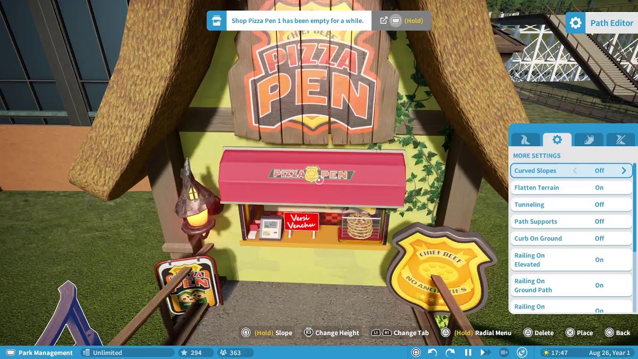Live Planet Coaster making subway