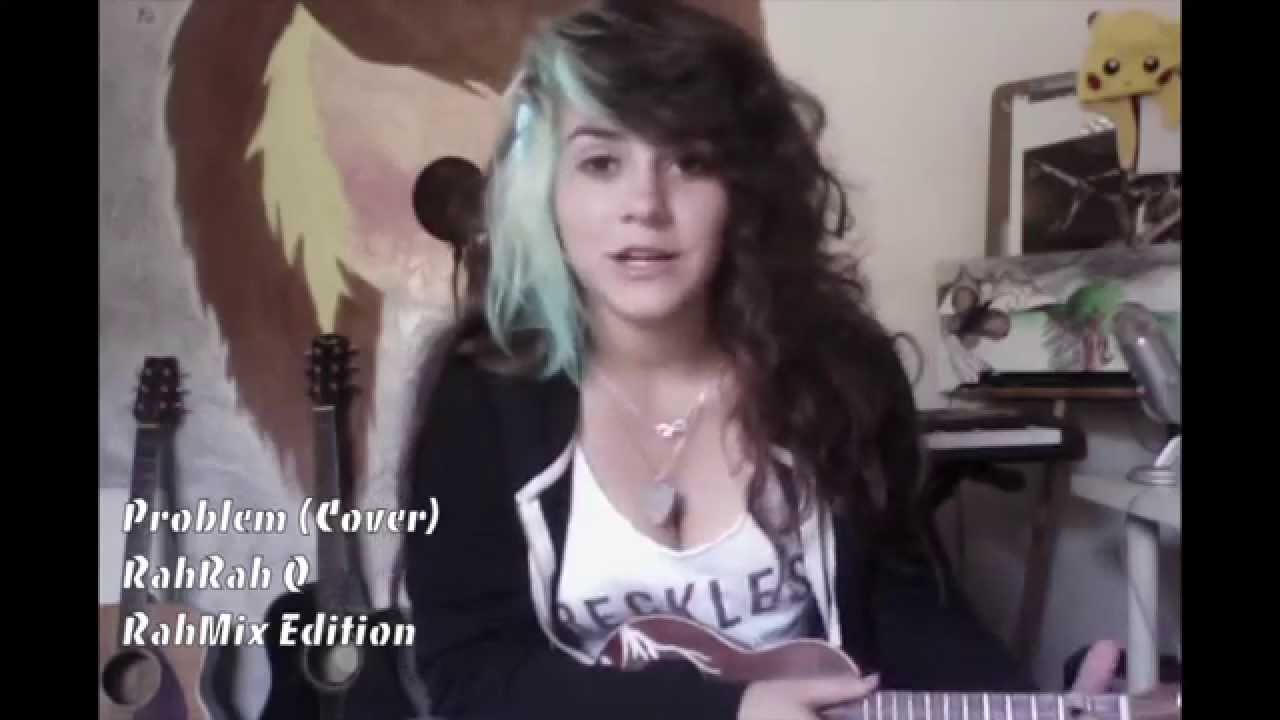 Ariana Grande Problem ft Iggy (RahMix) Ukulele cover RahRah Q