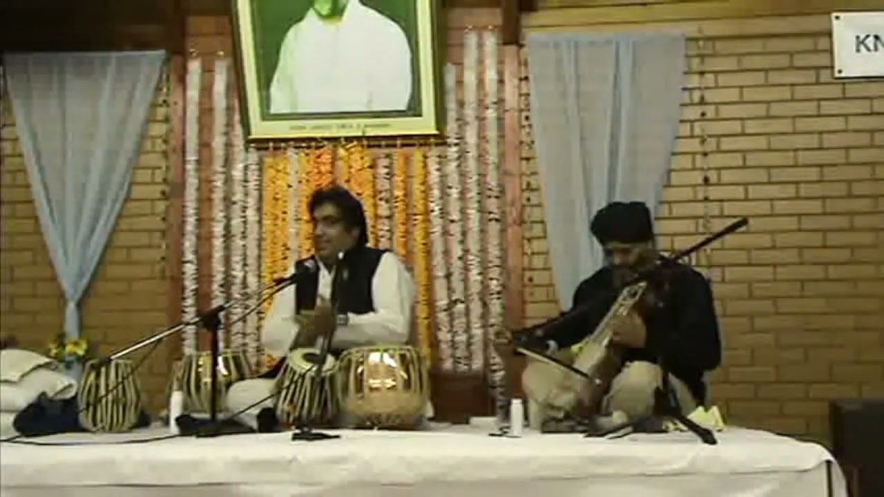 teentaal tabla solo by Mehram sarangi lehra by Ustad Jagdeep Mudan