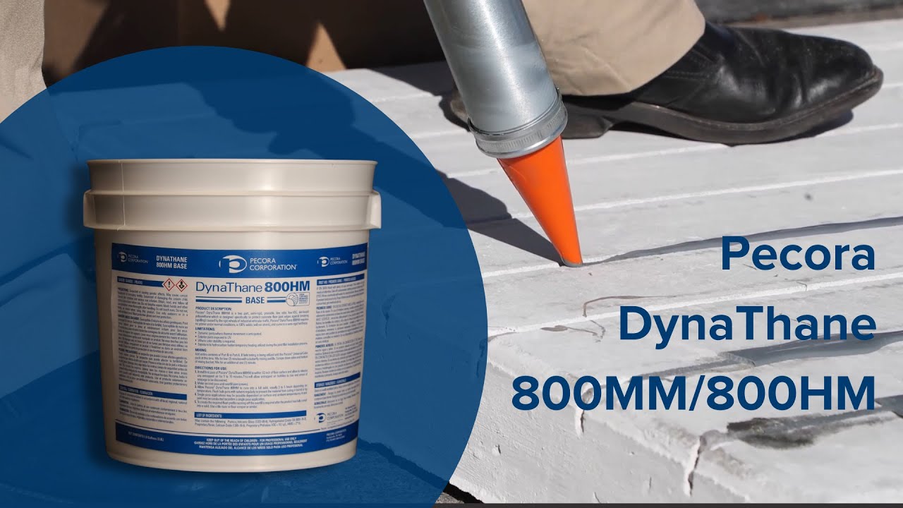 Pecora DynaThane 800HM/800MM Demo | World of Concrete 2025