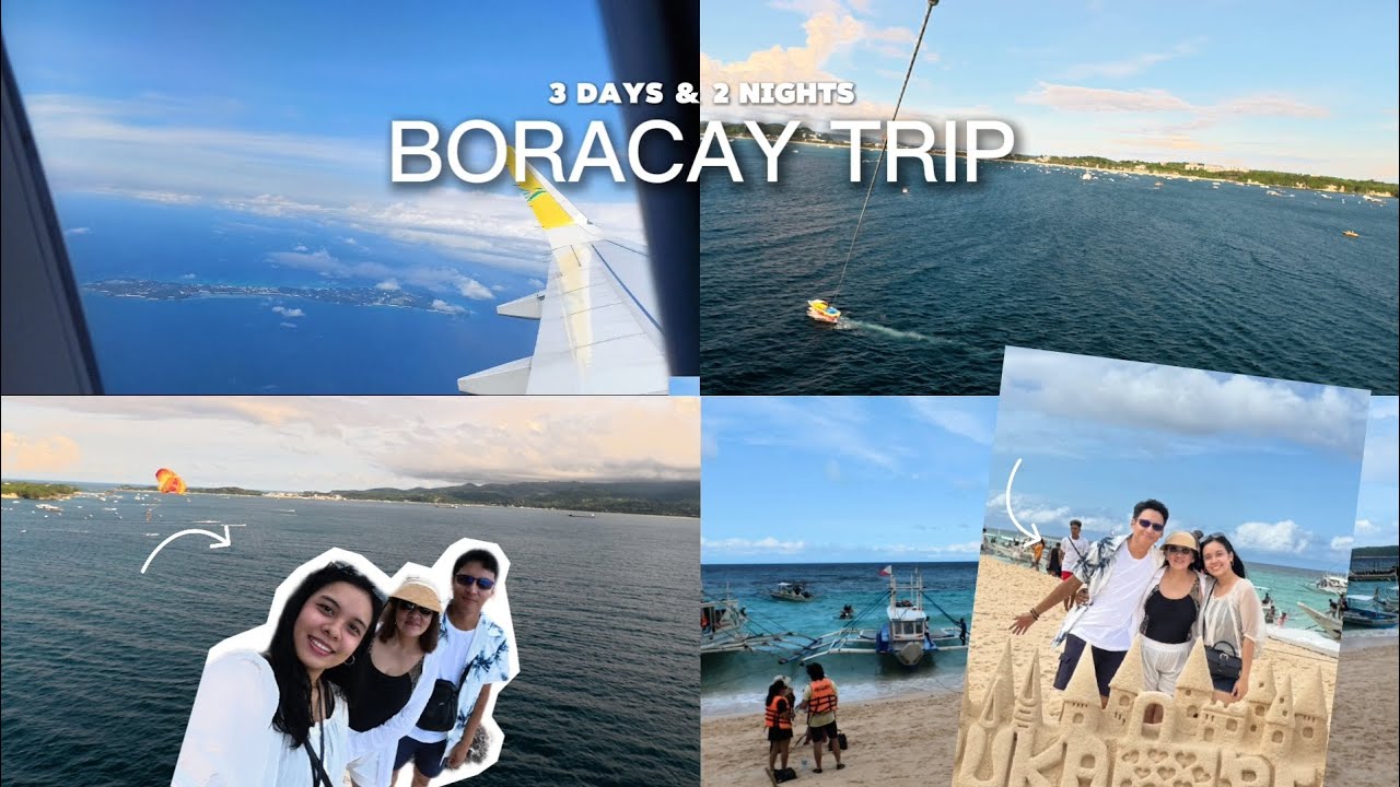 BORACAY ADVENTURE WITH THE FAM🏝✨️ | KATE LAMIGO